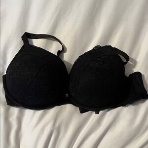 torrid Black Lace Underwire Push-Up Bra